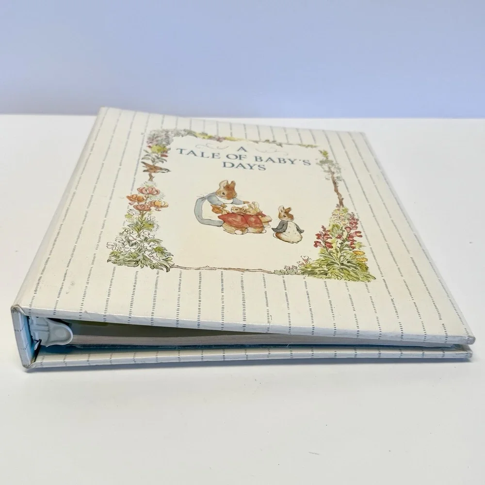 Beatrix Potter A Tale of Baby's Days Memory Book Peter Rabbit Vintage‎ 1994